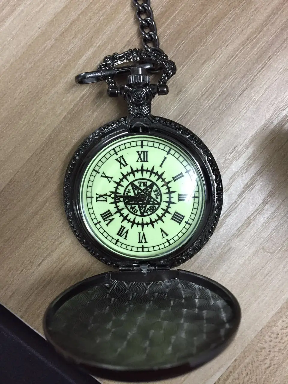 Японский Kuroshitsuji Black Butler Себастьян тема карманные часы подарок
