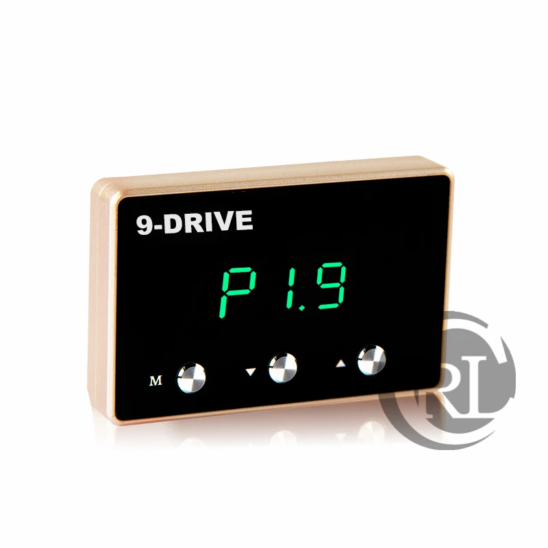 9 mode Green LED screen Auto throttle controller Strong Booster for Toyota Land cruiser Prius New RAV4 camry	corolla	highlander