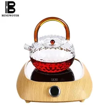 220 В японском стиле Электрический Керамика термостойкие Стекло Чай Пот Нагреватель Китайский кунг-фу Чай набор аксессуаров плита главная Посуда
