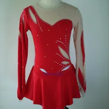 Пользовательские фигурное катание на коньках платья для взрослых с спандексом изящные бренд соревнования в фигурном катании платье DR2589