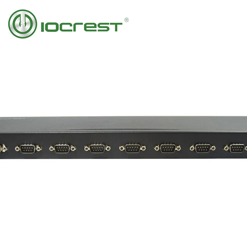 IOCREST USB 2,0 до 8 портов RS232 DB9 9pin конвертер последовательный адаптер мультипликатора контроллер концентратор ftdi чипсет