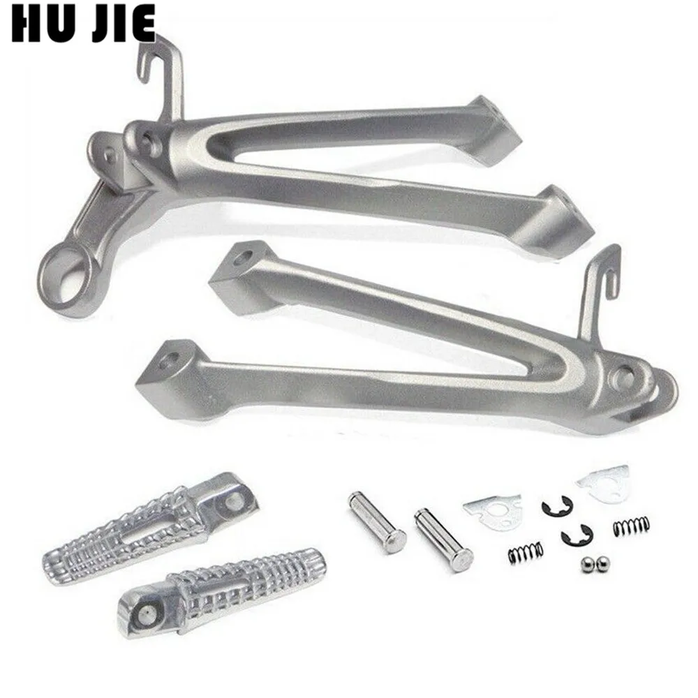 Footrest Foot Pegs Pedals For Suzuki GSXR 600 750 1000 2001-2018 2002 03 04 06