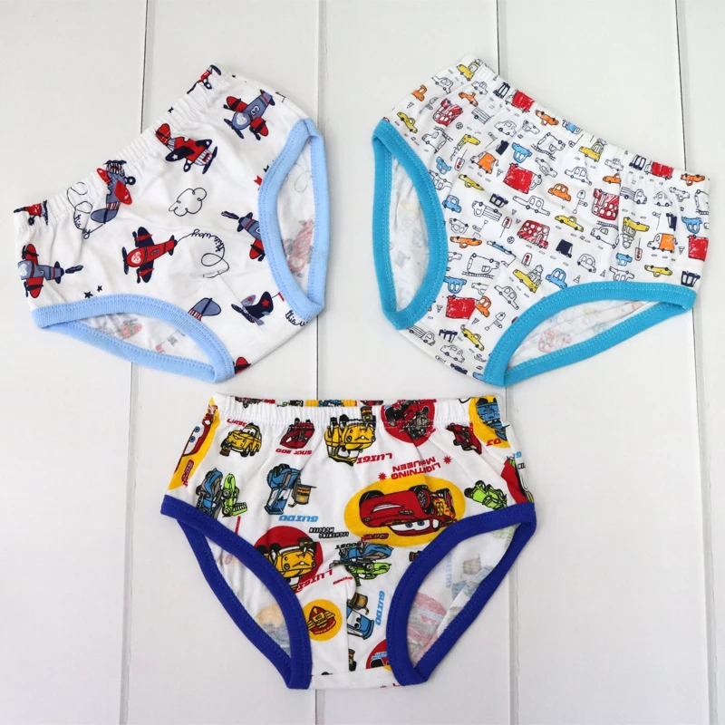 Bambini 3 pezzi/lottp Mutandine e boxer Abbigliamento Neonato 100% Dei Ragazzi del Cotone Della Biancheria Intima 2019 Nuovo Piccolo Q Vestiti Del Bambino Vestiti Del Bambino Degli Indumenti Da Notte