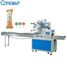 Конфеты чупа-чупс потока Обёрточная бумага упаковочная машина