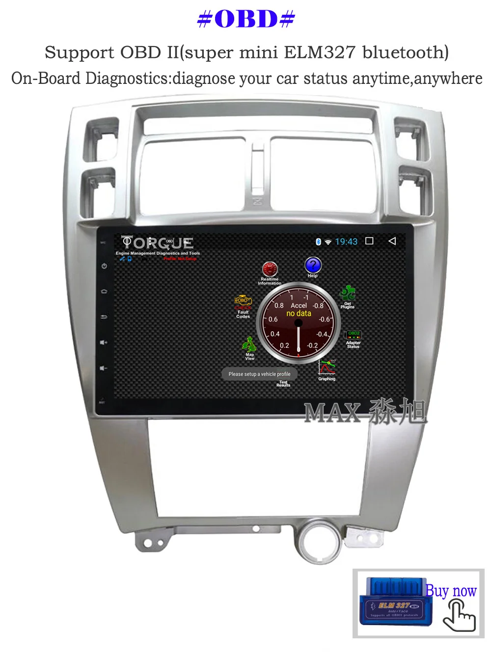 Best MAX 10.2" Android 8.1 Car DVD Player for Hyundai Tucson 2004 2005 2006 2007 2008 2009 2010 2011 2012 2013 2014 WiFi SWC GPS Map 15