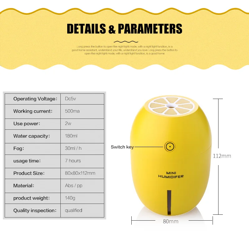 mini humidifier usb