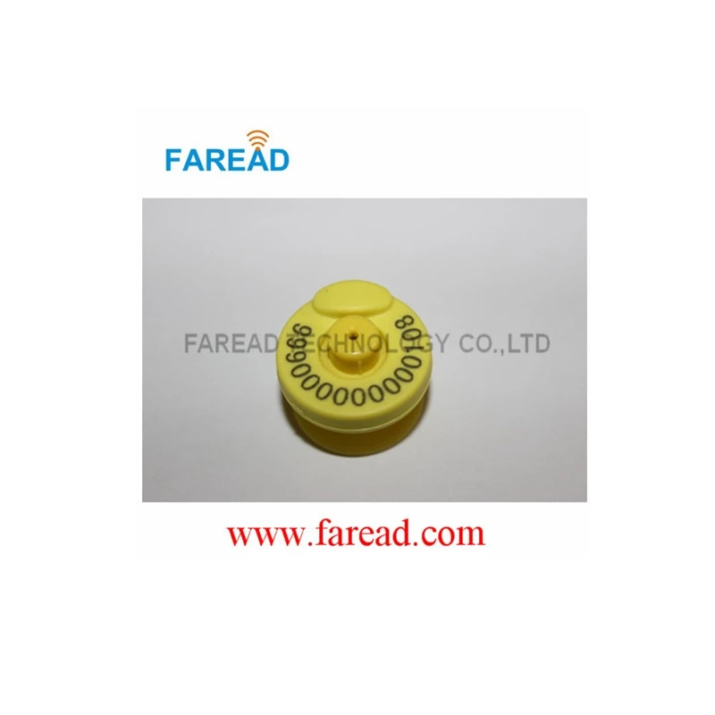 

x80pcs ISO11784/85  FDX-B  RFID tag With Free ICAR Coding Animal ear tag low frequency tag