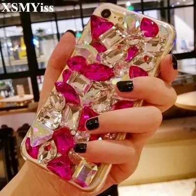 

Diamond Bling Crystal Stone Luxury Decoration Case for Xiaomi 5S 6 8 Lite 9 SE 5X 6X A2 MAX2 MAX3 MIX3 Glitte Rhinestone Coque