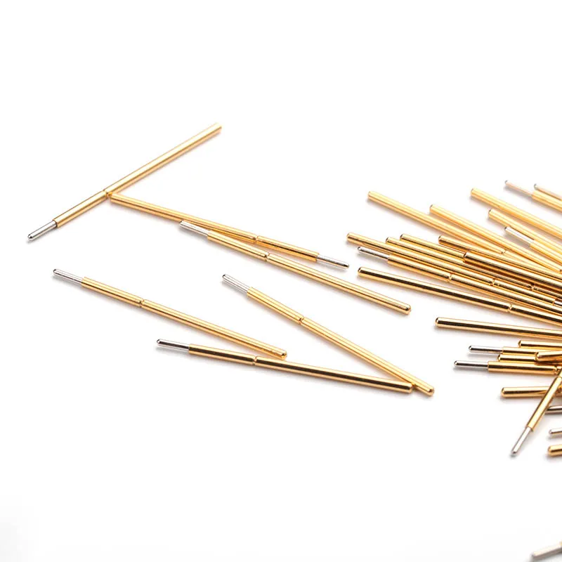 P058-J Voltage Test Probe Spring Phosphor Copper Tube Gold-Plated Electrical Instrument Tool For Testing Circuit Board Instrumen