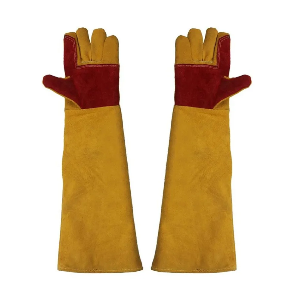 

1 Pair, Lengthening Working Gloves, Electric Welding Soldering, Safety Labor, Protective Gloves, Metal Industrial Tactical Glove
