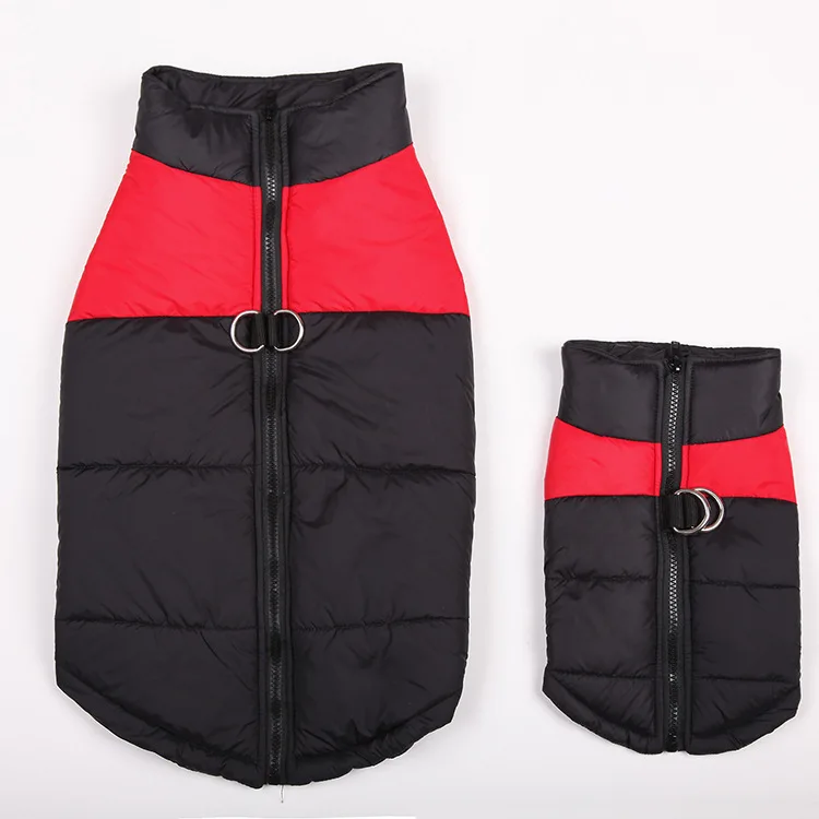 Одежда для собак для маленьких собак Зимний щенок собака Чихуахуа Одежда Водонепроницаемый Средний пальто для собак крупных пород куртка Ropa Para S-5XL55 - Цвет: Red