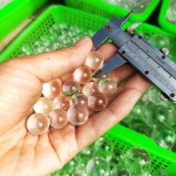 

20pcs 10-15mm Natural Clear Crystal Magic Ball Gemstone Ball Divination Sphere Collection Wedding Decor