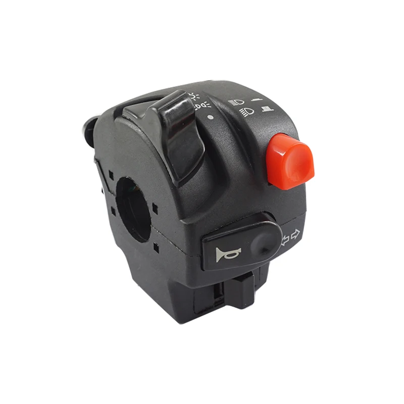 BOZXRX 7/8 '', мотоциклетный рупор, сигнал поворота, светильник, переключатель управления, в сборе, луч, головной светильник, противотуманный светильник, кнопочный переключатель