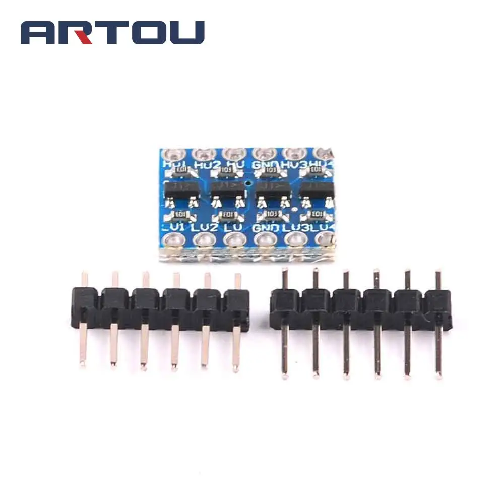 5 шт. IIC I2C UART SPI логический преобразователь уровня двунаправленный модуль 5В до 3