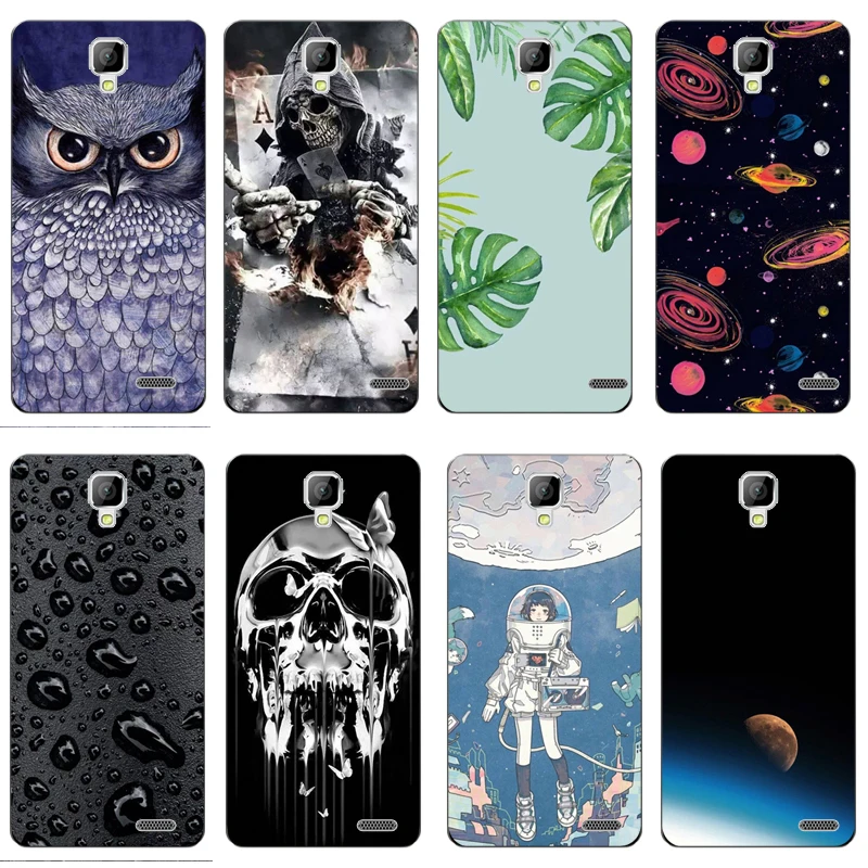 منقوشة حالة ل يطير سيروس 12 FS516 لينة TPU ل يطير FS 516 حالة الهاتف الغطاء الخلفي ل يطير FS516 سيروس 12 حالة