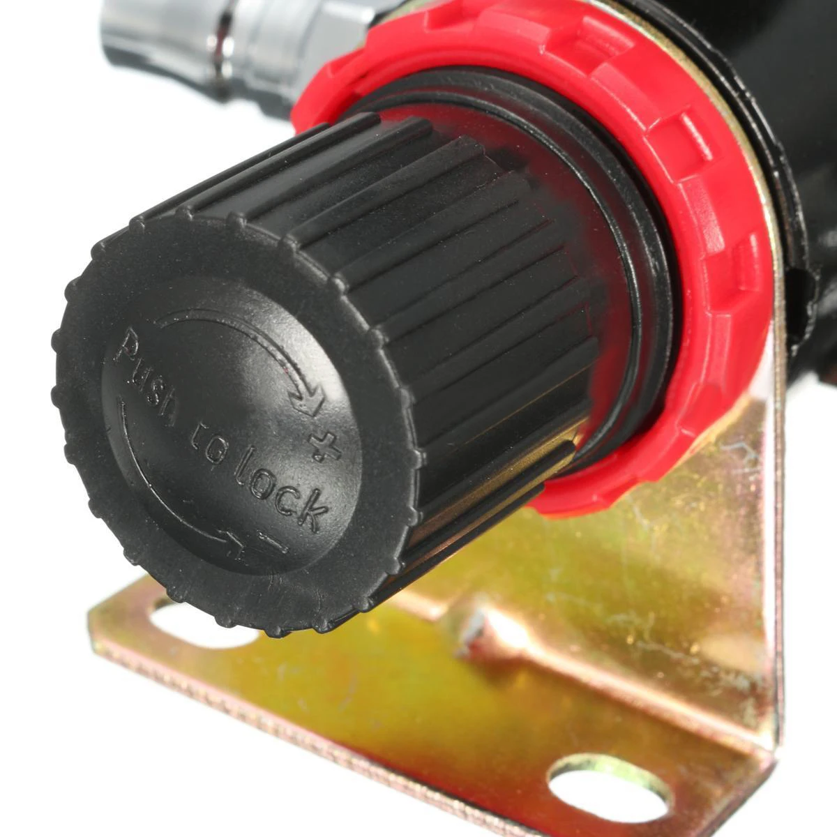 1/4" AFR2000 Air Compressor Oil Water Filter Regulator Pressure Gauge Moisture Trap with Fittings Mayitr
