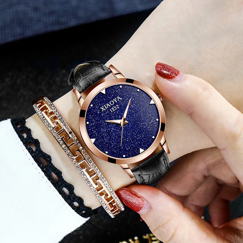 New Fashion Simple Women's Watches Luxury Unique Design Dial Luminous
