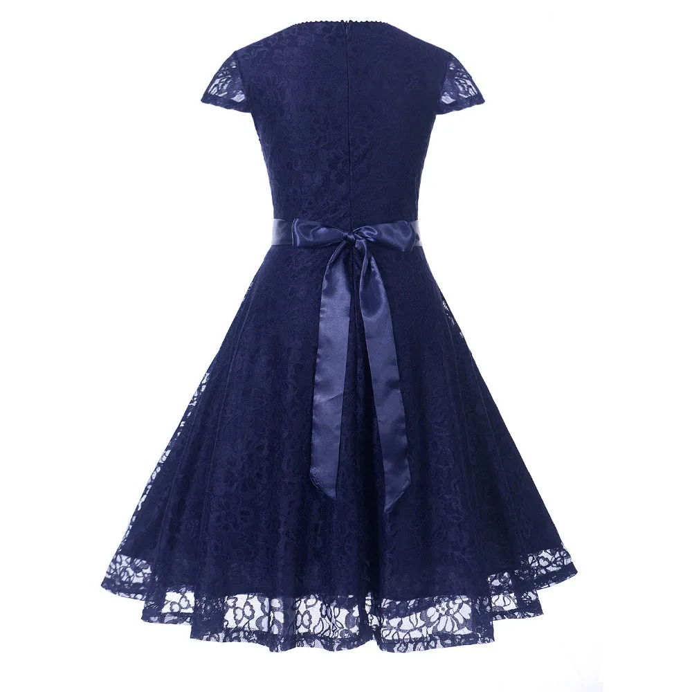OML523Z# кружевное темно-синее короткое вечернее платье с v-образным вырезом, вечерние одноклассники, платье для выпускного вечера, женская модная одежда для девочек оптом