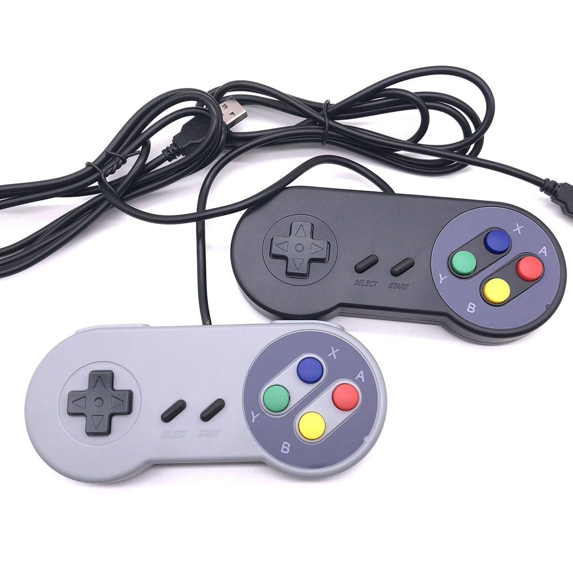 USB контроллер игровой Джойстик Геймпад для Nintendo WII геймпад SNES Windows PC MAC компьютера