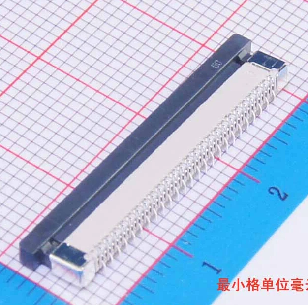 

50Pcs 0.5mm 50P Drawer Mode Low Contact Type 50Pin 0.5mm Pitch FFC FPC Connector