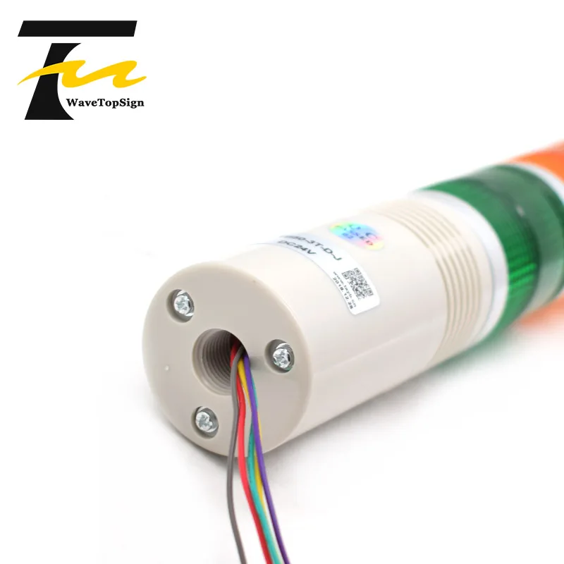 WaveTopSign 1 шт. TB50 3T D J красный желтый и зеленый цвет LED 50 мм сигнальная башня свет