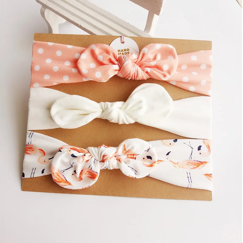8pcs Girl Baby Toddler Headband Toddler Lace Bow Flower Hair Band Headwear Lot H