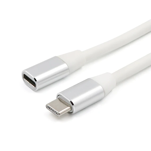 usb 3 1 type c extension cable cord gen 2 10gbps for usb c hub headphone s20 note10 hp spectre x360 dell xps 15 macbook data 1m