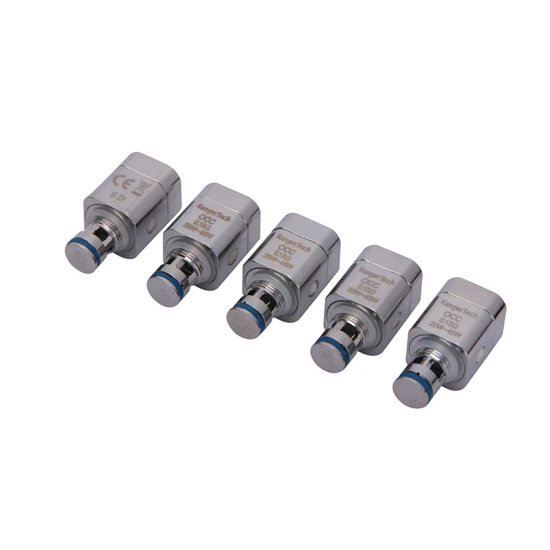 

5PCS Subtank OCC Ni200 Coil Heads 0.15OHM kangertech Series for Kanger Nebox/Subvod Electronic Cigarette