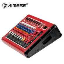 Высокое качество Pro радио Bluetooth микрофон Циферблат цифровой эффект миксер смешивание звуковая консоль USB MP3 48 в DJ запись Studi 8 CH