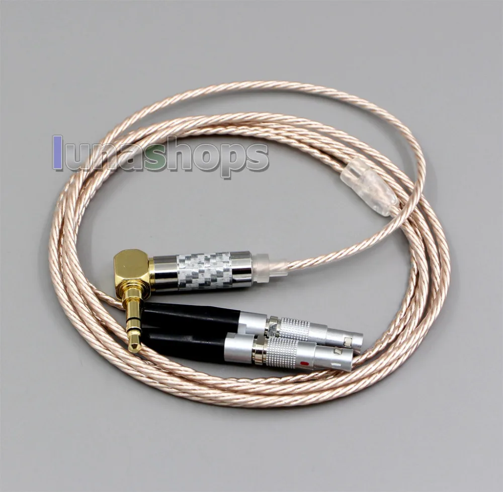 Hi-Res посеребренный XLR 3,5 мм 2,5 мм 4,4 мм кабель для наушников для Ultrasone Jubilee 25E dition ED8EX ED15 LN006368
