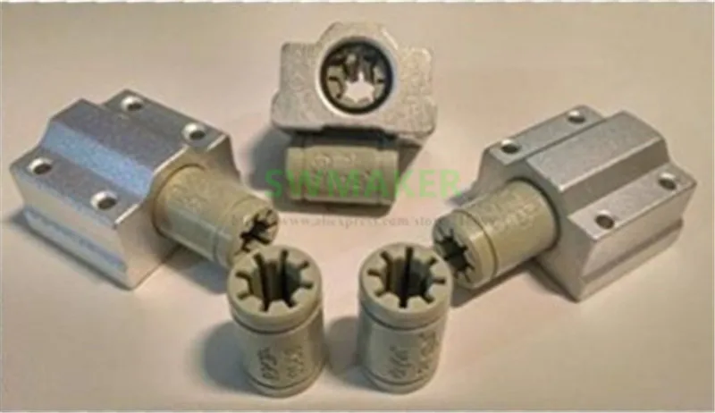 Funssor-7-PCs-Polymer-SC8UU-Bracket-8mm-Linear-Rail-Double-Igus-Drylin-RJ4JP-01-08-for