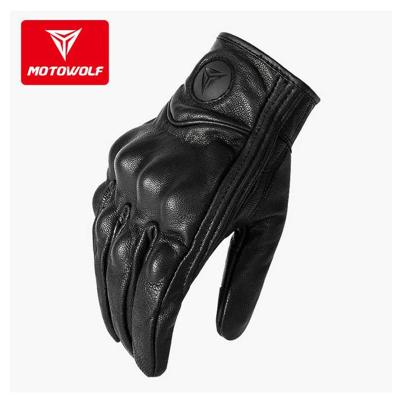 Motowolf Eldiven Dokunmatik Su Geçirmez Eldiven Motosiklet Atv Yokuş Aşağı Bisiklet Sürme Hakiki Deri Eldiven Erkek Eldivenleri Aliexpress