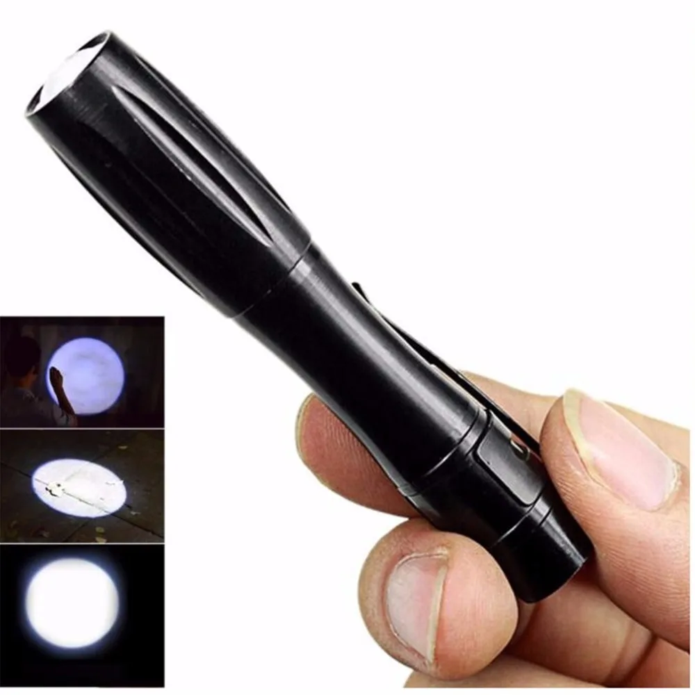 

Mini LED Flashlight Battery-Powered Handheld Pen Light Tactical Torch for Medical Camping and Outdoor