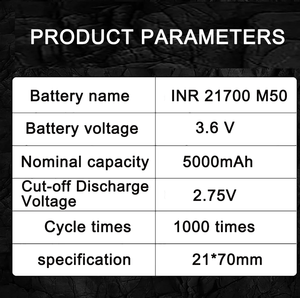 Для LG inr21700 M50 литиевая батарея 5000mAh 10A pila 21700 аккумуляторная батарея для фонарика bateria 21700 vape diy