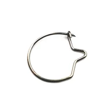 Разделяемый с рыбой 20 шт. L \ M \ S тупой наконечник черный Карп рыболовные Maggots зажим для приманки кольцо установки крюк