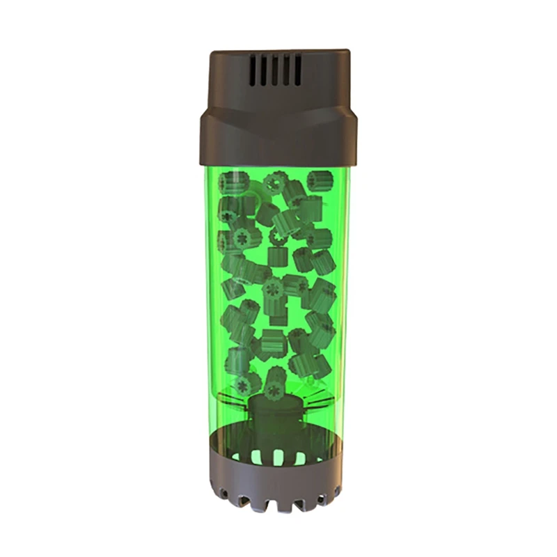 

Aquarium Fish Tank Fluidized Moving Bed Filter Bubble Bio Media Filter With Air Stone And Sponge Filter