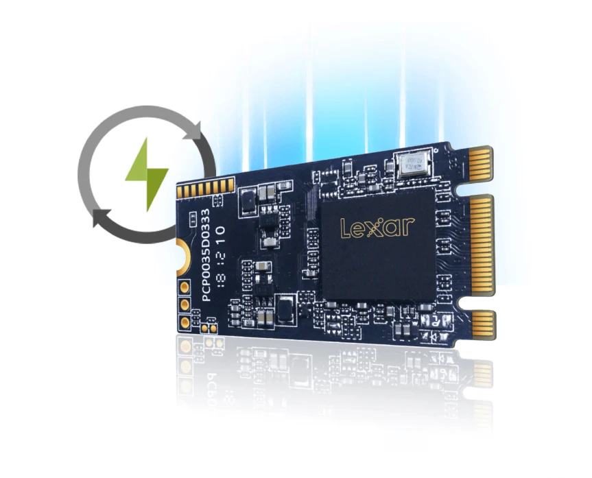 Lexar LNM520 3D NAND SSD 128 ГБ 2560 ГБ 512 ГБ M.2 2242 NVMe PCIe Gen3x2 Внутренний твердотельный диск Жесткий диск для ноутбука