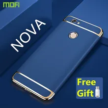 Nova/чехол для Huawei NOVA чехол MOFI оригинальный роскошный чехол 3 в 1 стык Капа Coque принципиально Hawei Nova цвета розового золота 5 дюймов