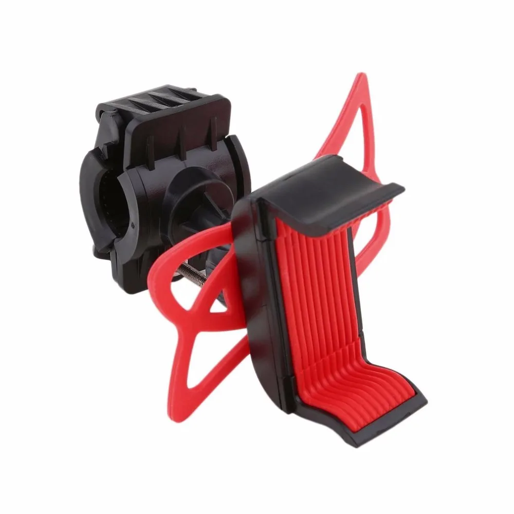 

Universal 360 Degree Swivel Bike Bicycle Motorcycle Handlebar Mount Holder Mobile Phone Holder With Silicone Support Band