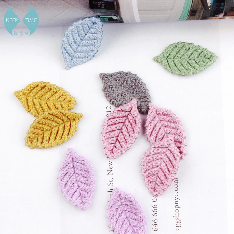 

DIY jewelry, hair ornaments hand hairpin small fresh material retro literary crushed leaves