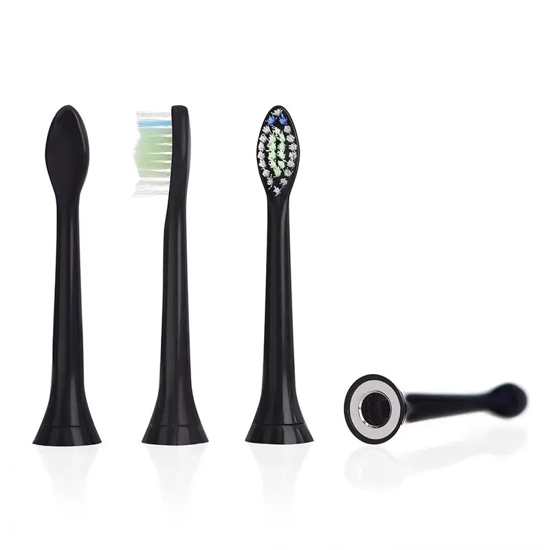 Набор из 4 головок для электрической зубной щетки для Philips Sonicare DiamondClean Diamond Clean Black сменная зубная щетка es HX6064 HX9352