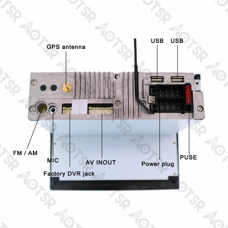 Sale Aotsr Android 8.1 GPS navigation Car DVD Player For FIAT DUCATO 2011-2015 multimedia 2 din radio recorder 4GB+32GB 2GB+16GB 21