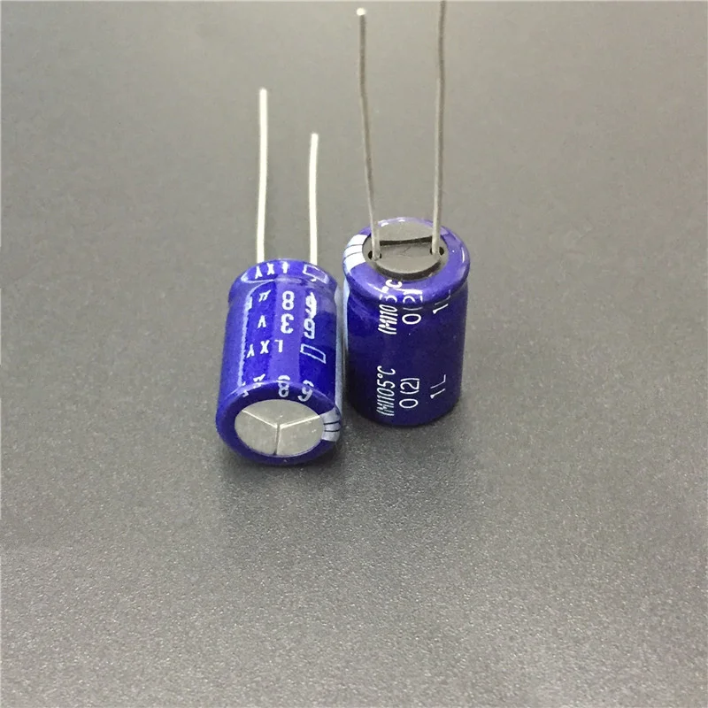 5pcs 63V 120uF 63V Nippon NCC LXY 10x20mm Low Impedance Long Life Capacitor