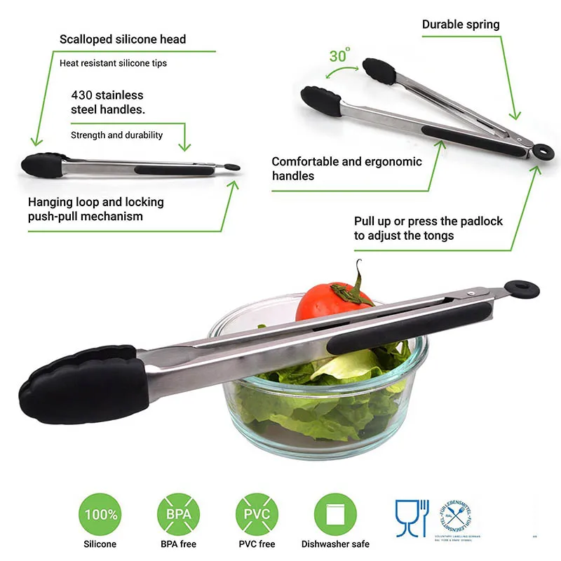 Black Set Of Steel Cooking Set