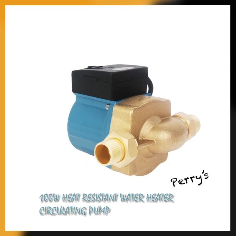 

100W Canned Hot Water Circulation Pump Electrical Shower Pump With Temperature Controller
