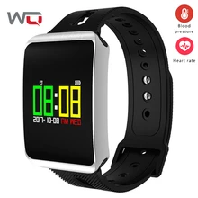 WQ TF1 умный Браслет/Группа трекер сердечного ритма/крови Давление мониторинга IP68 Водонепроницаемый крови часы Для мужчин/Для женщин