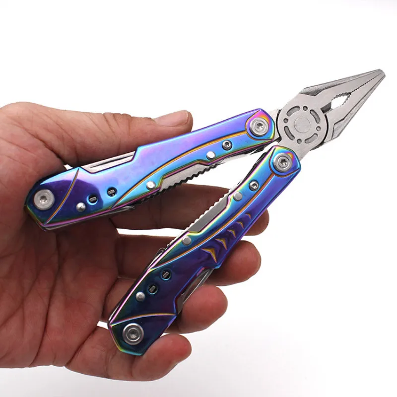 

Outdoor Tool Multi-function Pliers Color Titanium Stainless Steel Multi-purpose Tool Pliers Multi-purpose Pliers