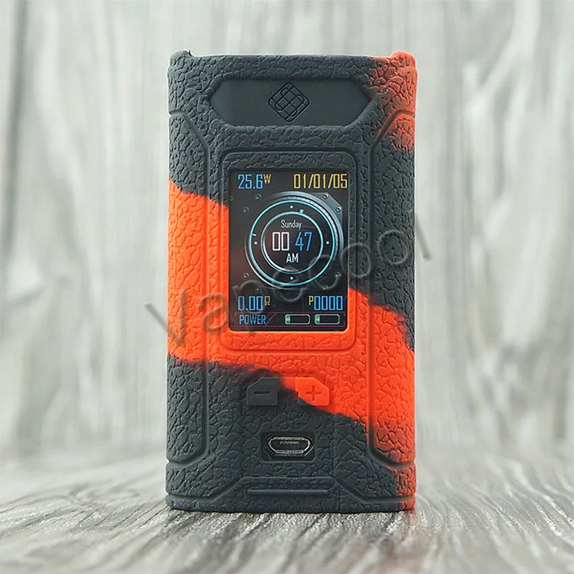 

2pcs Non-slip Cover Case for Wismec Sinuous Ravage230 Silicone Skin Warp Sleeve for Vape Wismec SINUOUS RAVAGE 230 230W Box mod