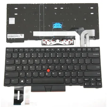 

New Keyboard For Lenovo ThinkPad E480 L480 L380 Yoga T480s Series Laptop US Black Without Backlit