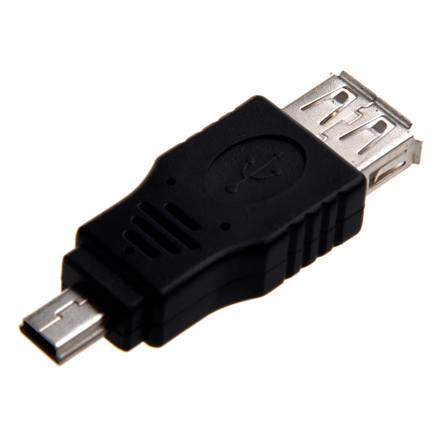 

New Black USB 2.0 A Female to Mini USB B 5 Pin Male Adapter Converter Changer